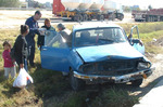 07/05/2008: Choque sin heridos entre dos autom�viles. Los ocupantes del Renault 12 Break sufrieron golpes leves en el accidente.  Cuatro personas con contusiones fueron trasladadas preventivamente al hospital 