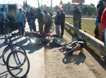 31/05/2008: Mujer lesionada al chocar dos motos en la Avenida Rivadavia.  Al parecer un auto encerr� a las motos y provoc� que chocaran entre s�.    A metros de all� chocaron minutos despu�s dos camionetas sin que se produjeran lesionados 