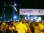  24/01/2010: La Noche de Juan Ram�n en la Rocca Peatonal. (fotos desde el p�blico por Valentina Tabares)